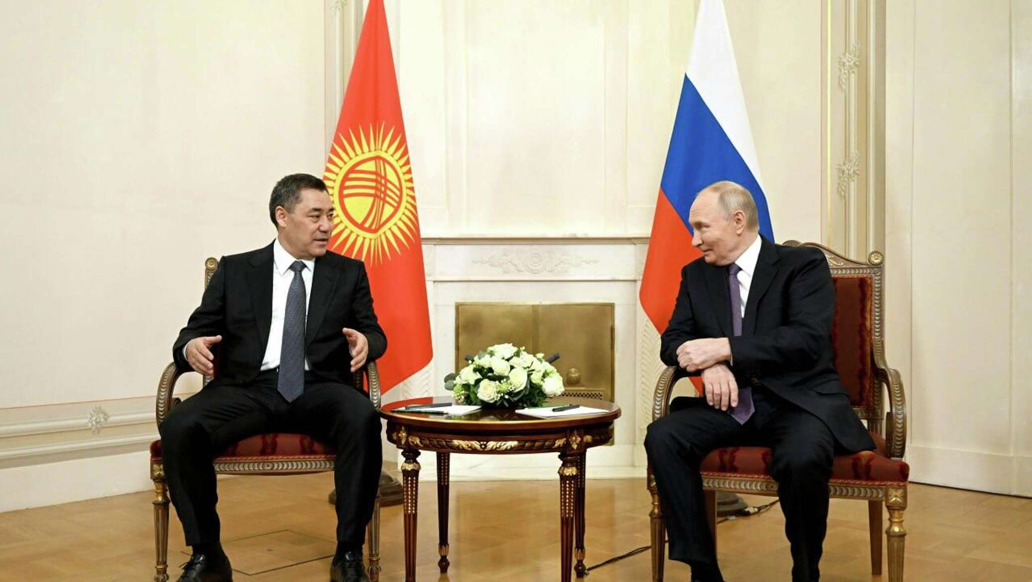 Путин связал рост ВВП Киргизии с совместными проектами