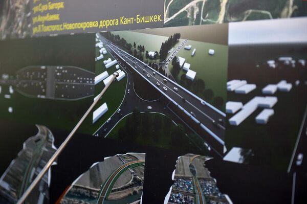 Новый транспортный коридор протяженностью 16 километров будет проложен на востоке столицы за пределами плотной городской застройки - Sputnik Кыргызстан
