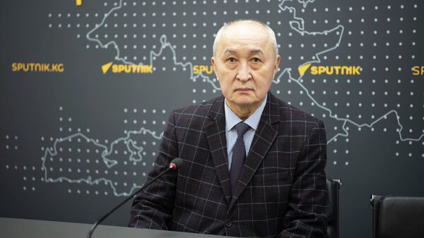 Тоо-кен өндүрүүчүлөр жана геологдор ассоциациясынын төрагасы, техника илимдеринин доктору, академик Дүйшөнбек Камчыбеков - Sputnik Кыргызстан