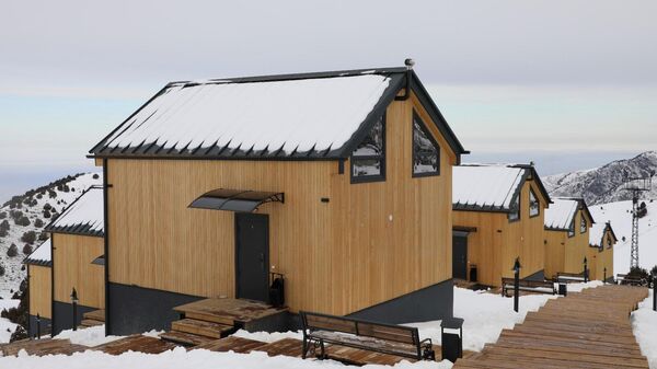 Открытие центра отдыха Кызыл-Белес для сотрудников ГКНБ - Sputnik Кыргызстан