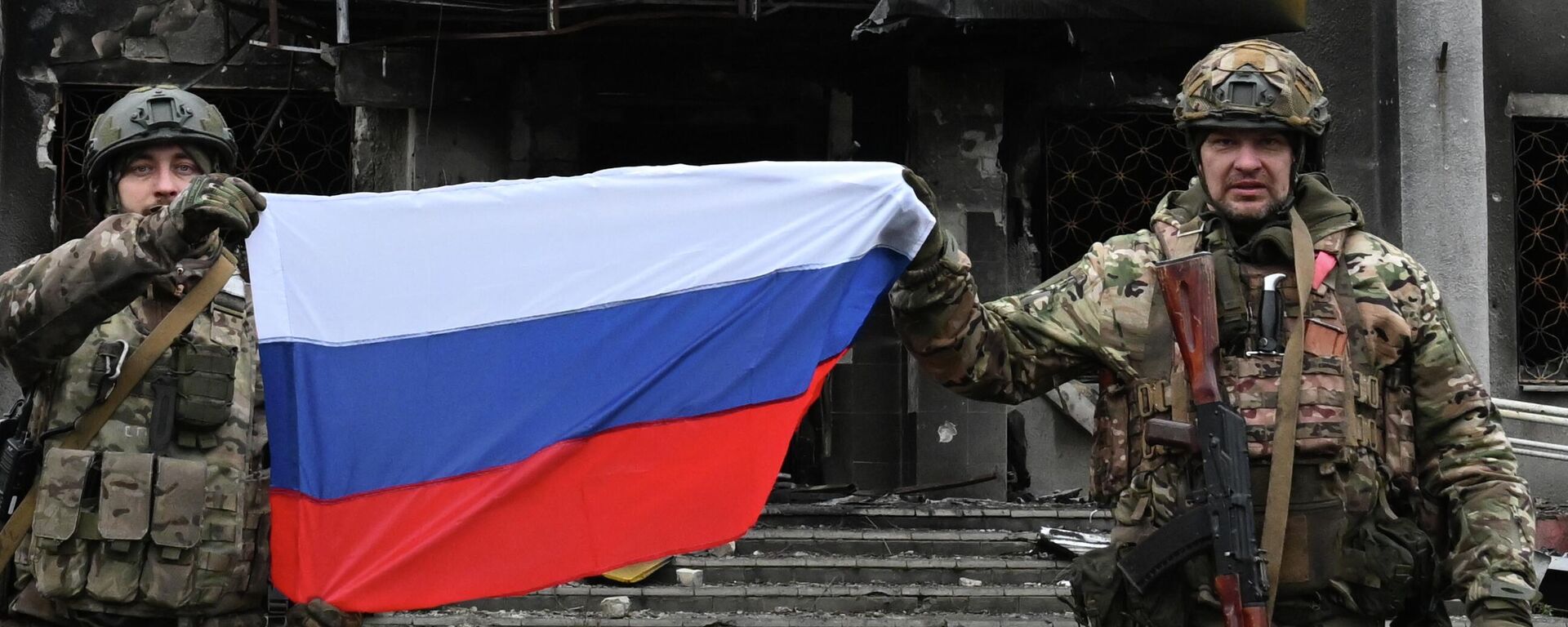 Освобожденный российскими войсками Красноармейск - Sputnik Кыргызстан, 1920, 24.12.2025