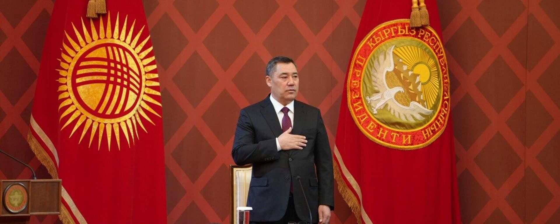 Президент КР Садыр Жапаров. Архивное фото - Sputnik Кыргызстан, 1920, 16.02.2026