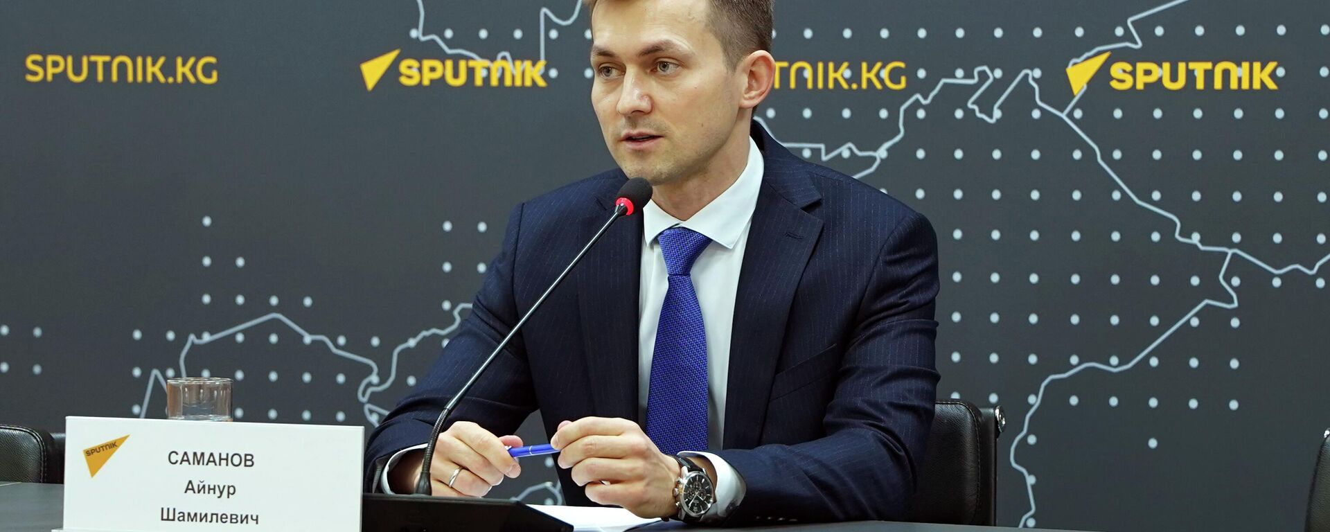 Россиянын Кыргызстандагы соода өкүлү Айнур Саманов Россиянын Кыргызстандагы соода өкүлү Айнур Саманов - Sputnik Кыргызстан, 1920, 25.12.2025
