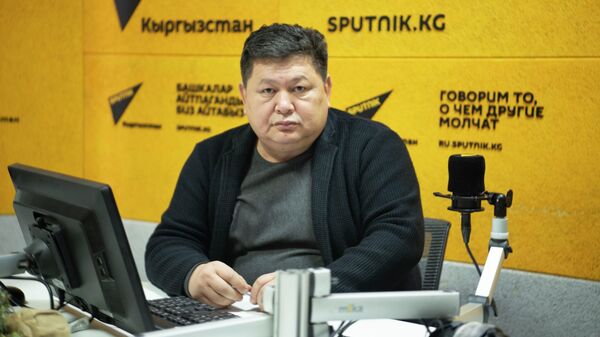 Учкун ачык акционердик коомунун өндүрүш боюнча директору Кубат Бейшеев - Sputnik Кыргызстан