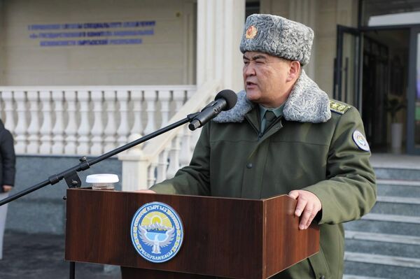 Глава Госкомитета нацбезопасности КР Камчыбек Ташиев открыл новое здание спецподразделения &quot;Альфа&quot; - Sputnik Кыргызстан