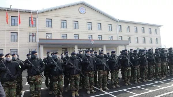 Глава ГКНБ открыл новое здание спецподразделения Альфа - Sputnik Кыргызстан