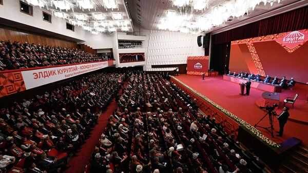 IV Народный курултай в Бишкеке - Sputnik Кыргызстан