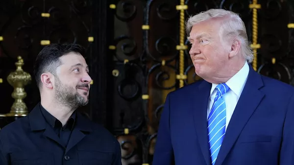 Встреча Дональда Трампа и Владимира Зеленского во Флориде - Sputnik Кыргызстан