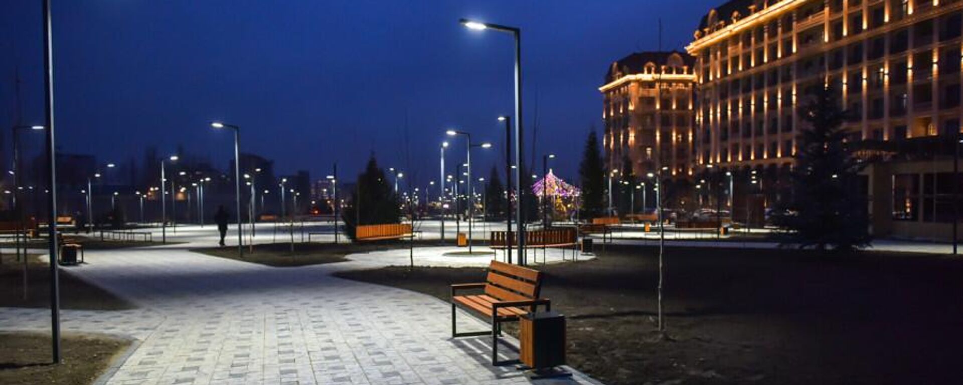 Бишкекте Санжыра деп аталган сквер ачылды - Sputnik Кыргызстан, 1920, 01.01.2026