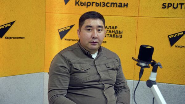 Кыргыз профессионалдык футбол лигасынын аткаруучу директору Улукбек Айдарбеков - Sputnik Кыргызстан