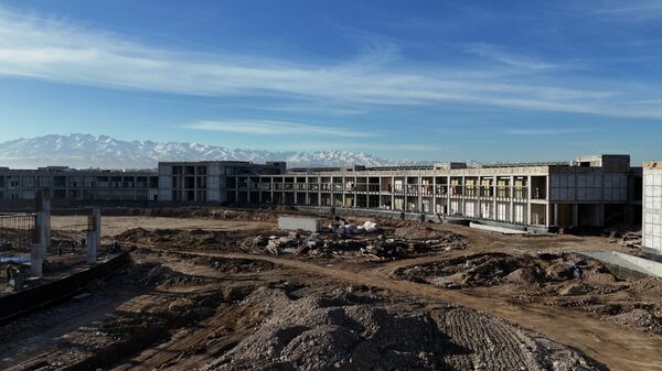 Строительство нового Ошского рынка в Бишкеке - Sputnik Кыргызстан