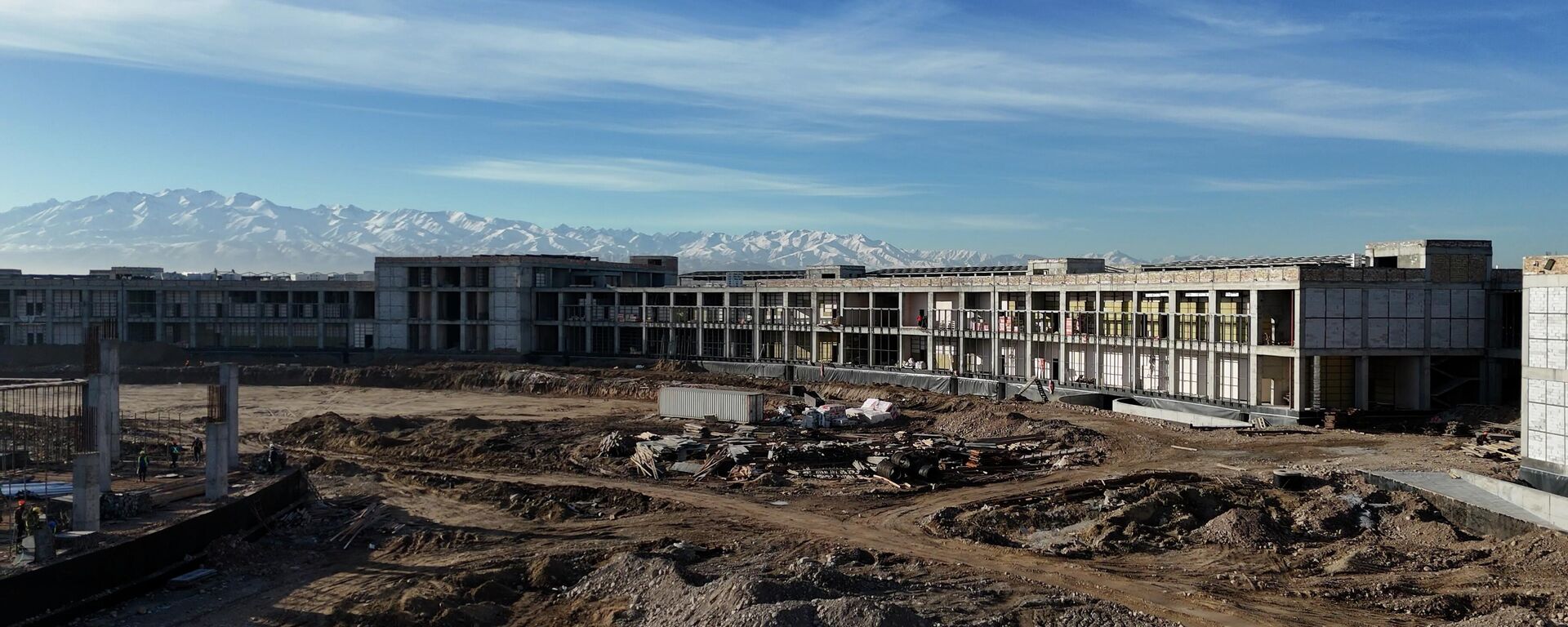 Строительство нового Ошского рынка в Бишкеке - Sputnik Кыргызстан, 1920, 09.04.2026