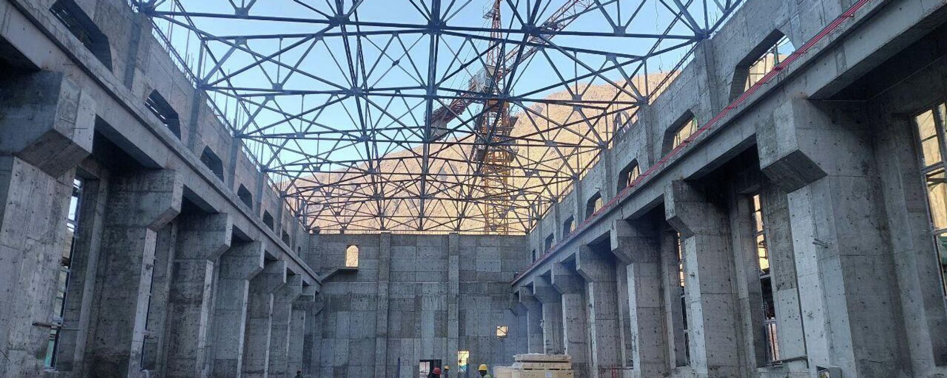 Строительство Орто-Токойской ГЭС завершено на 80%   - Sputnik Кыргызстан, 1920, 13.01.2026