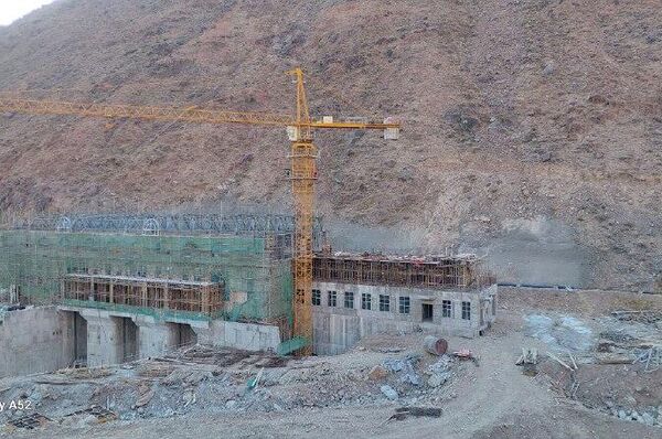 Орто-Токой гидроэлектростанциясынын курулушу 80 пайызга аяктады - Sputnik Кыргызстан
