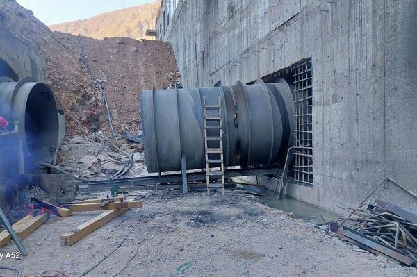 Орто-Токой гидроэлектростанциясынын курулушу 80 пайызга аяктады - Sputnik Кыргызстан