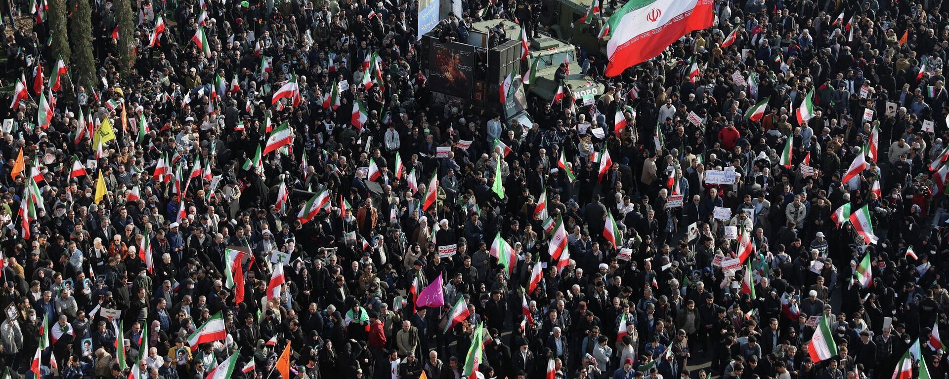 Проправительственный митинг в Тегеране - Sputnik Кыргызстан, 1920, 14.01.2026
