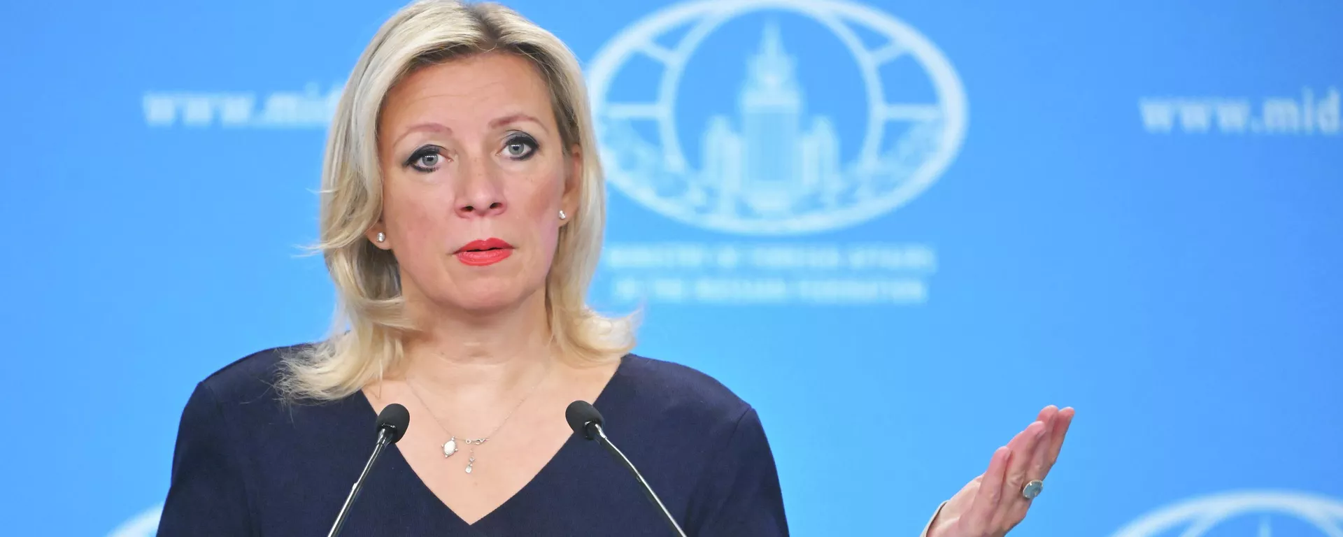 Россиянын Тышкы иштер министрлигинин расмий өкүлү Мария Захарова - Sputnik Кыргызстан, 1920, 20.08.2026