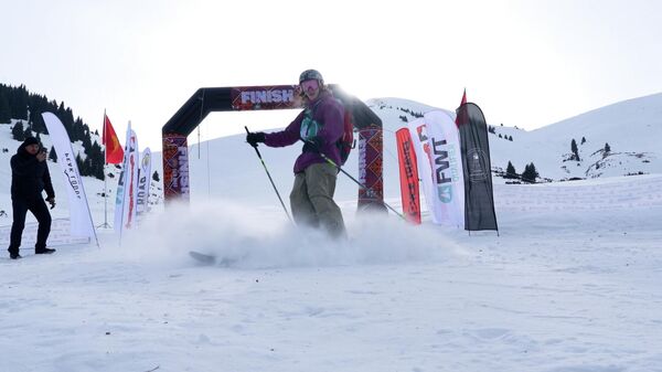 Ысык-Көлдө өткөн фрирайд боюнча турнир - Sputnik Кыргызстан