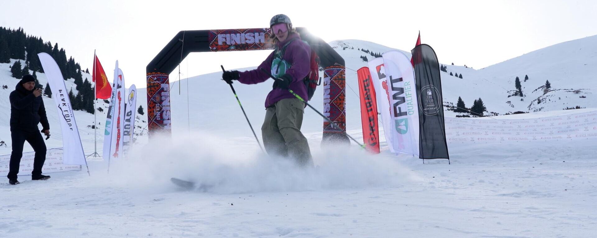 Ысык-Көлдө өткөн фрирайд боюнча турнир - Sputnik Кыргызстан, 1920, 18.01.2026