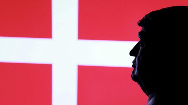 Дональд Трамп и флаг Дании - Sputnik Кыргызстан