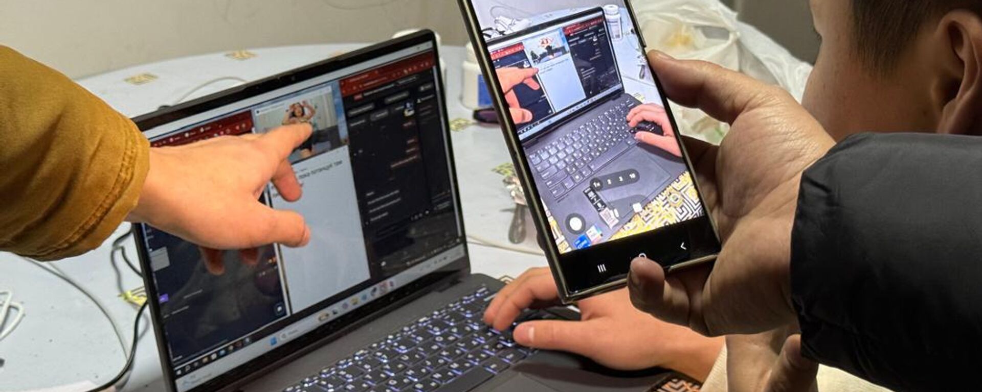 Вебкам-студия в Бишкеке - Sputnik Кыргызстан, 1920, 21.01.2026