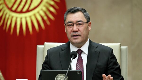  Президент Кыргызстана Садыр Жапаров 
 - Sputnik Кыргызстан