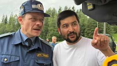 Съемки кыргызского фильма "Бейиш 2: апама кат" ("Рай 2: письмо матери")