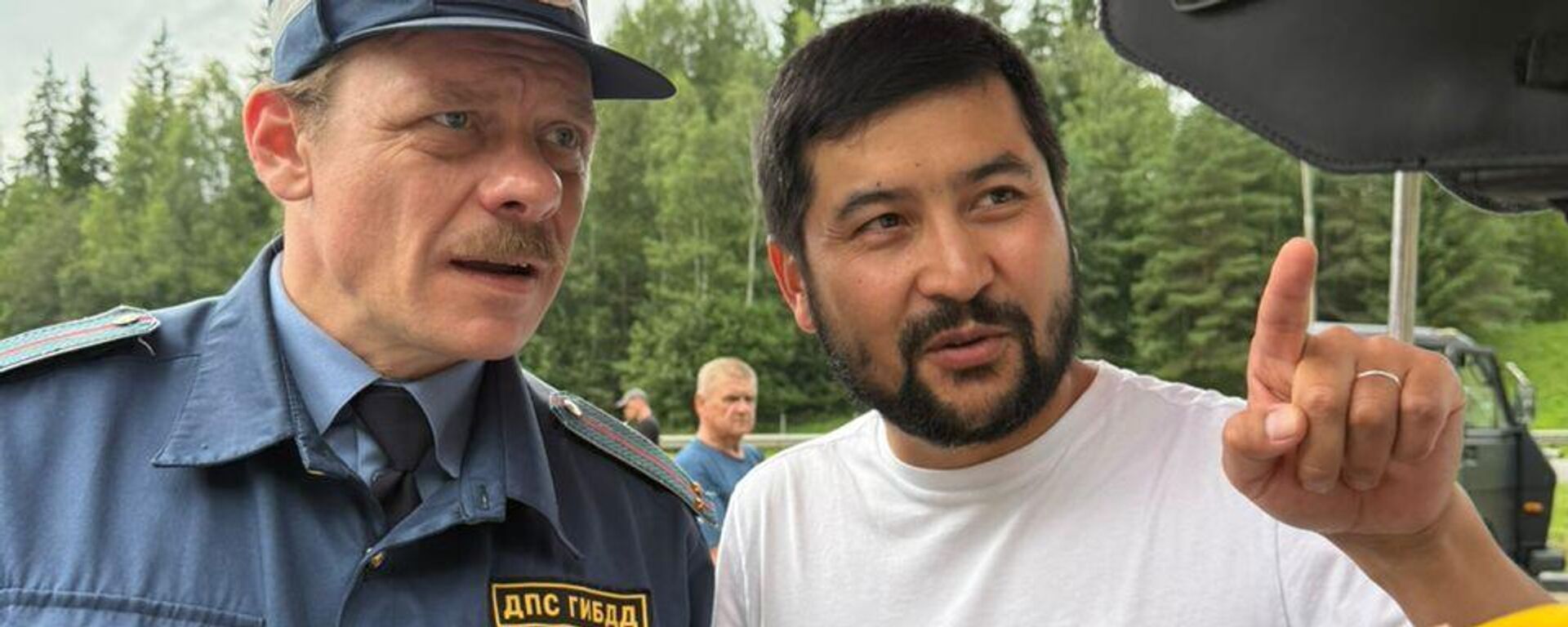 Российский актер Павел Майков и режиссер Руслан Акун - Sputnik Кыргызстан, 1920, 22.01.2026