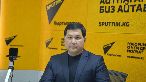 Дене тарбия жана спорт мамлекеттик агенттигинин директору Казыбек Молдажиев - Sputnik Кыргызстан