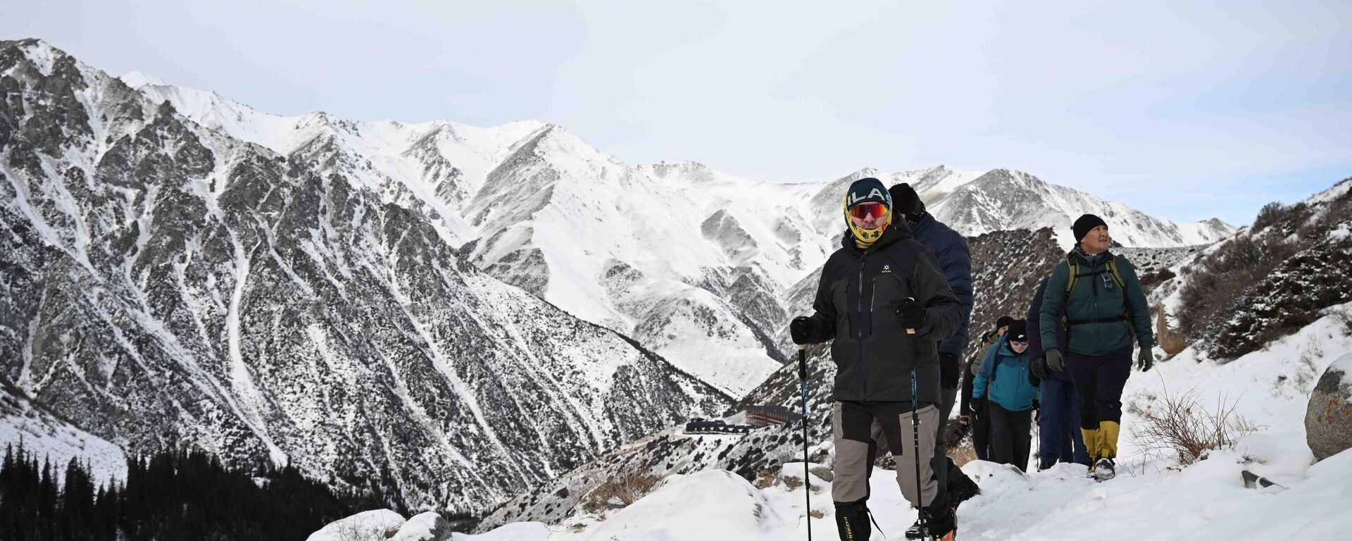 Вид на горы в Государственном природном парке Ала-Арча - Sputnik Кыргызстан, 1920, 01.02.2026