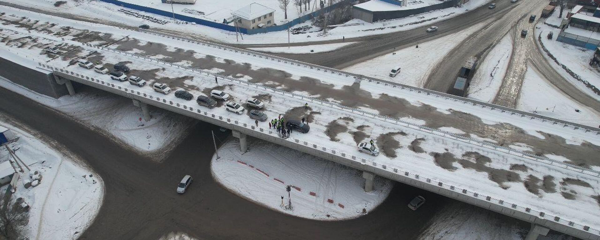 Строительство Северной объездной дороги в Бишкеке - Sputnik Кыргызстан, 1920, 25.01.2026