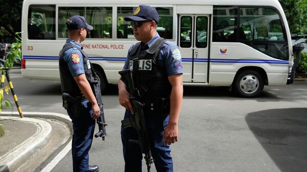 Полицейские на Филиппинах - Sputnik Кыргызстан