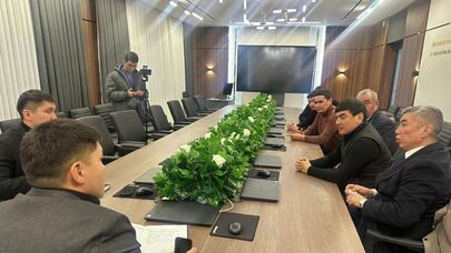 Встреча сотрудников ГКНБ с руководством строительной компании