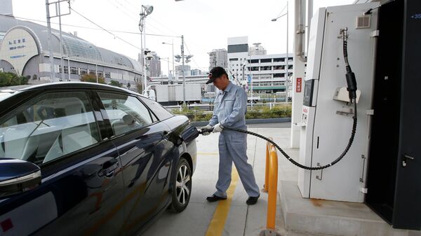 Станция водородного топлива в Японии - Sputnik Кыргызстан