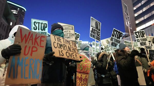 Акция протеста в Миннеаполисе - Sputnik Кыргызстан