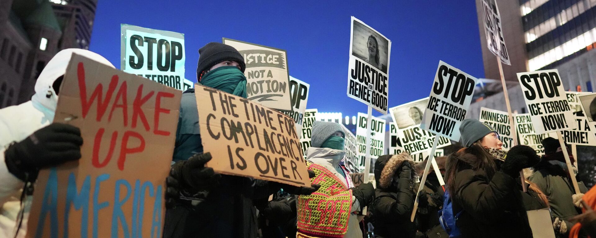 Акция протеста в Миннеаполисе - Sputnik Кыргызстан, 1920, 29.01.2026