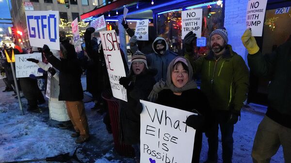 Акция протеста в Миннеаполисе - Sputnik Кыргызстан