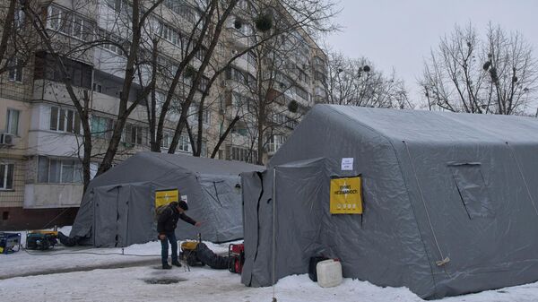 Блэкаут в Киеве - Sputnik Кыргызстан