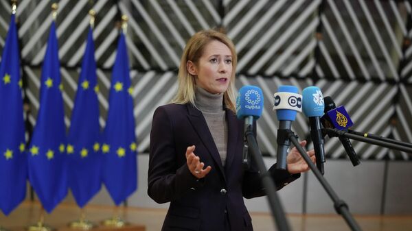 Глава евродипломатии Кая Каллас - Sputnik Кыргызстан