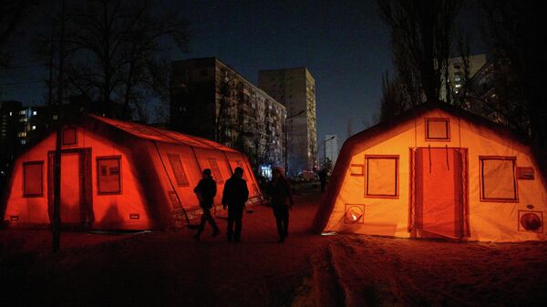 Блэкаут в Киеве - Sputnik Кыргызстан