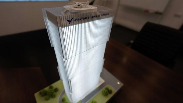 Бишкектеги “Авиатор” бизнес-борборунун макети - Sputnik Кыргызстан