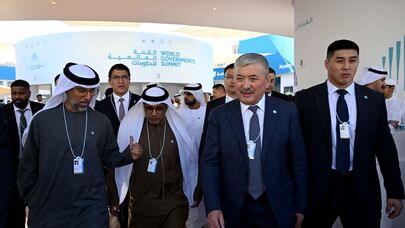 Адылбек Касымалиев на Всемирном правительственном саммите в Дубае