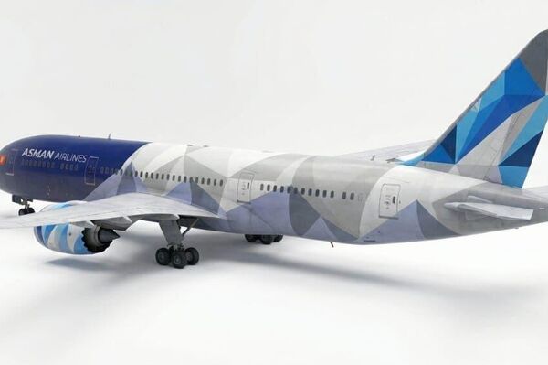 ОАО &quot;Аэропорты Кыргызстана&quot; и государственная авиакомпания Asman Airlines представили фирменный дизайн самолетов Airbus A321, которые планируется закупить в этом году - Sputnik Кыргызстан