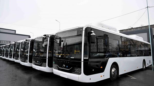 Новые автобусы в Бишкеке - Sputnik Кыргызстан