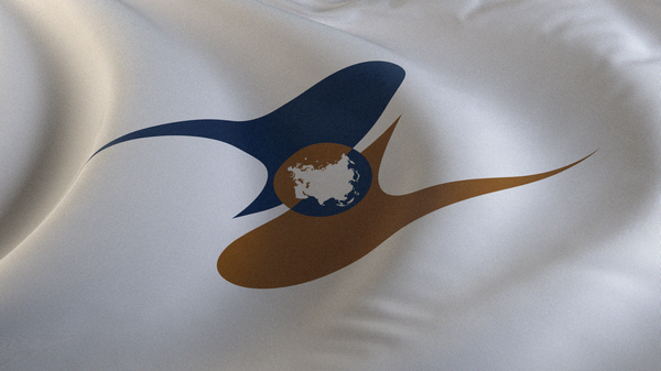 Флаг Евразийского экономического союза
 - Sputnik Кыргызстан