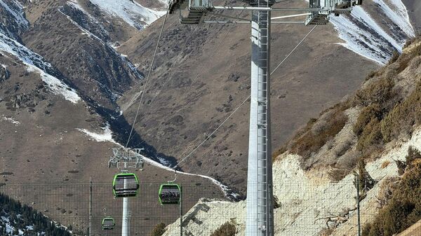 Ала-Арча жаратылыш паркындагы жаңы асма жол  - Sputnik Кыргызстан