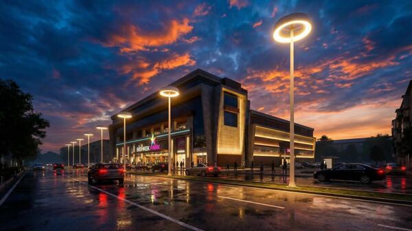 Бишкек шаарында орнотулуп жаткан акылдуу прожекторлор - Sputnik Кыргызстан