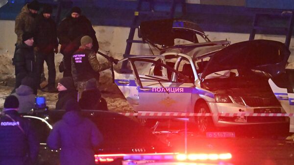 Савелов станциясынын аянтында унаанын жарылышы - Sputnik Кыргызстан