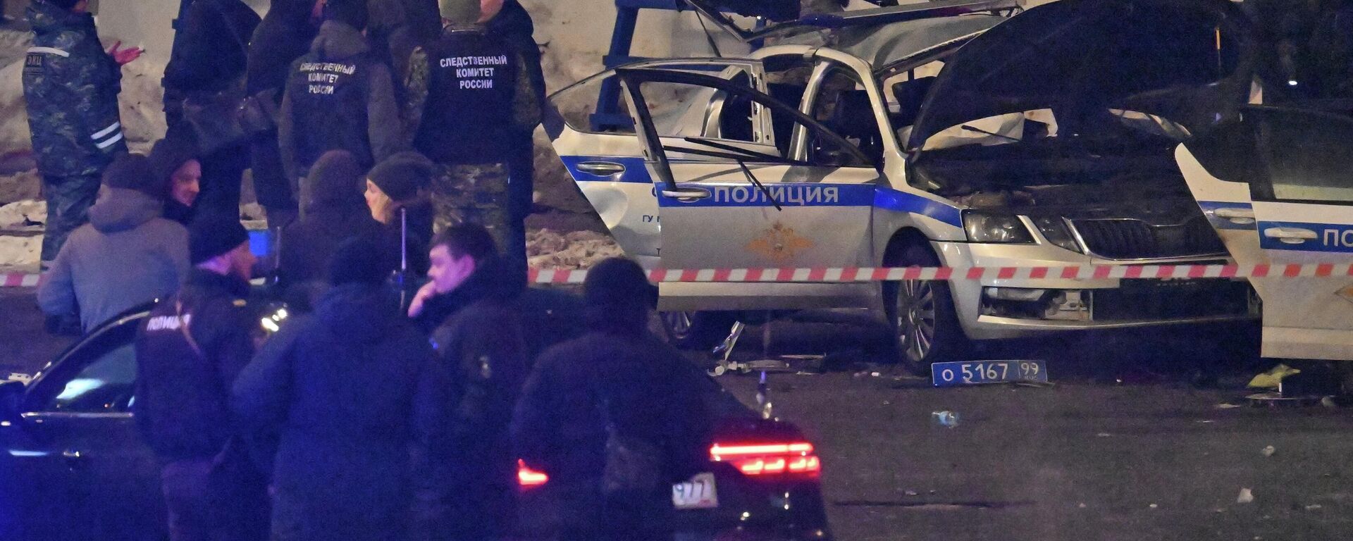 Взрыв автомобиля на площади Савеловского вокзала - Sputnik Кыргызстан, 1920, 24.02.2026