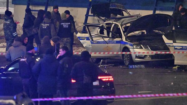 Взрыв автомобиля на площади Савеловского вокзала - Sputnik Кыргызстан